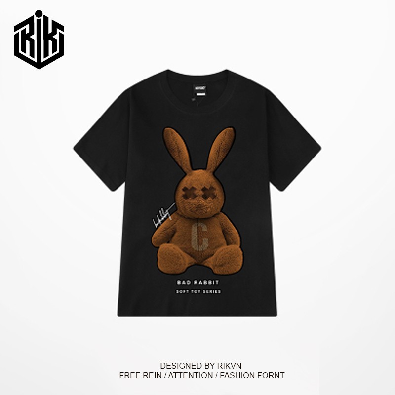 Áo thun tay lỡ RIK nam nữ Unisex, áo phông form rộng Oversize ATL130 | BigBuy360 - bigbuy360.vn