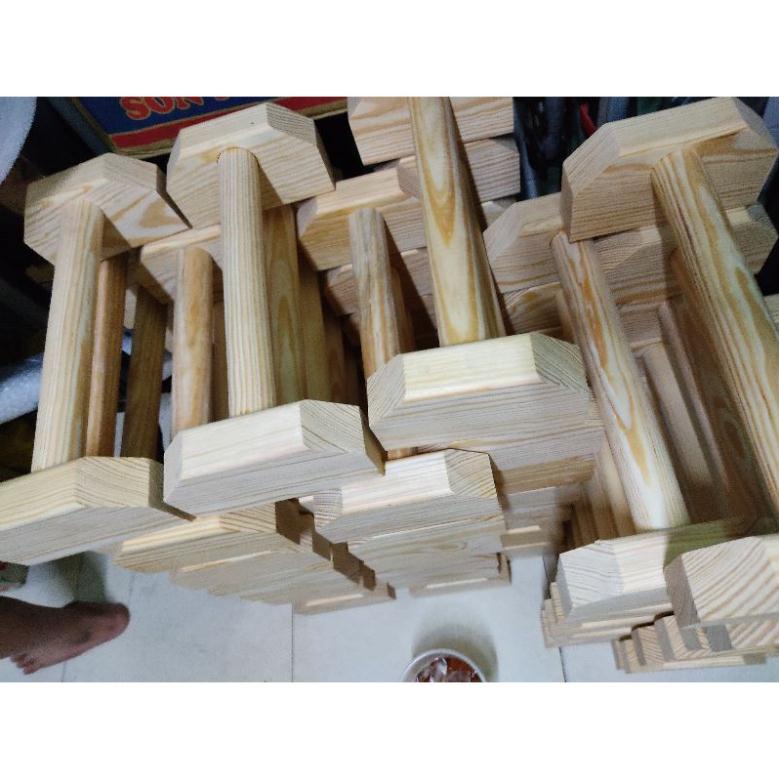 Dụng Cụ Hít Đất gỗ  Parallettes