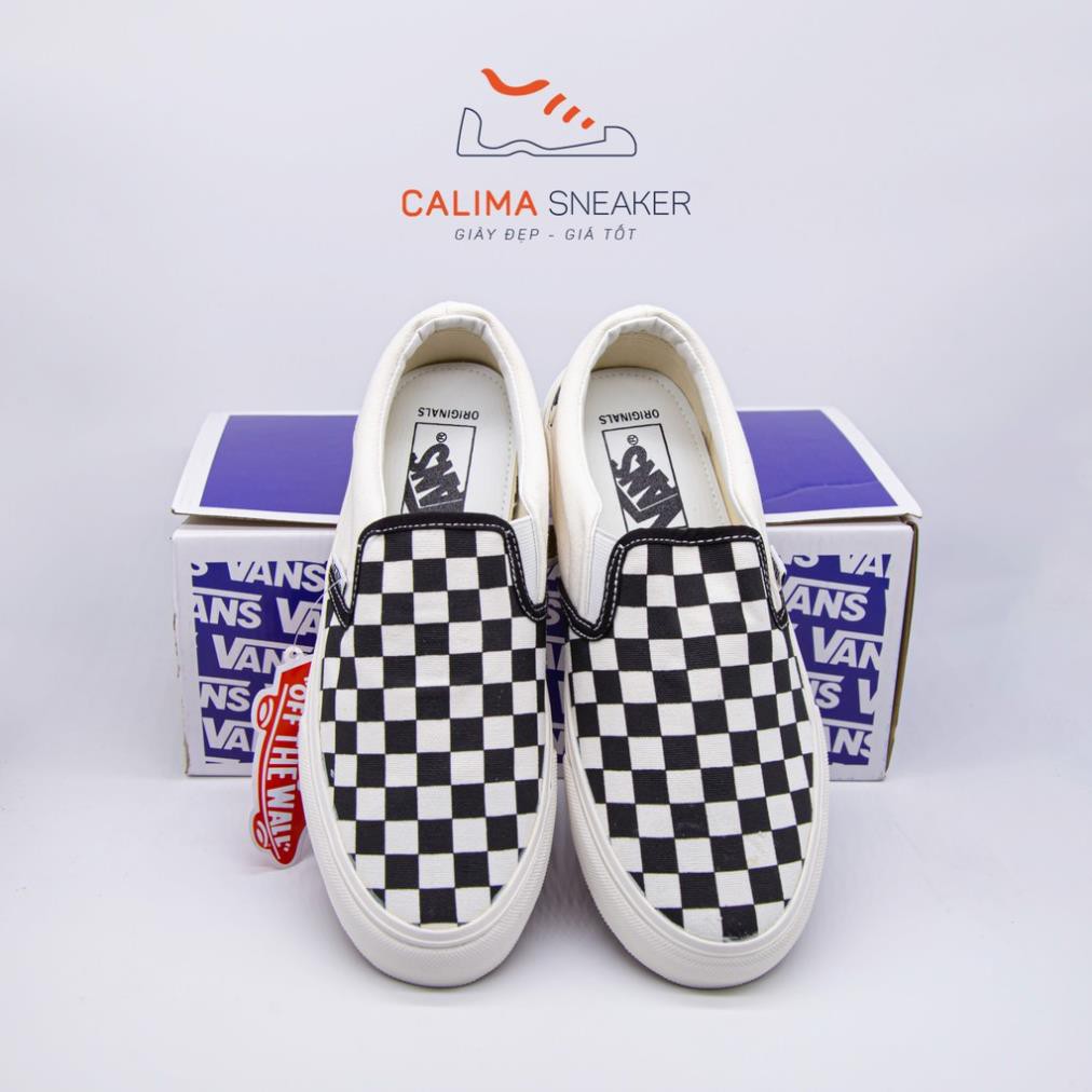 Giày Vans Caro 🏆HOT TREND🏆 Giầy Thể Thao Vans caro / Sneaker Nam Nữ Đủ Size : 36-43 /Giày Vans slip on | BigBuy360 - bigbuy360.vn