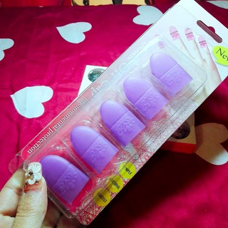 Bộ 5 miếng silicon Ủ phá gel ( loại silicon mềm cho móng tay )