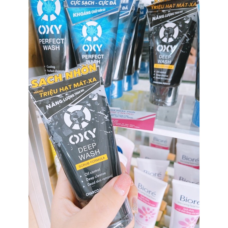 Sữa rửa mặt Oxy (Sạch nhờn sáng da/ngừa mụn)