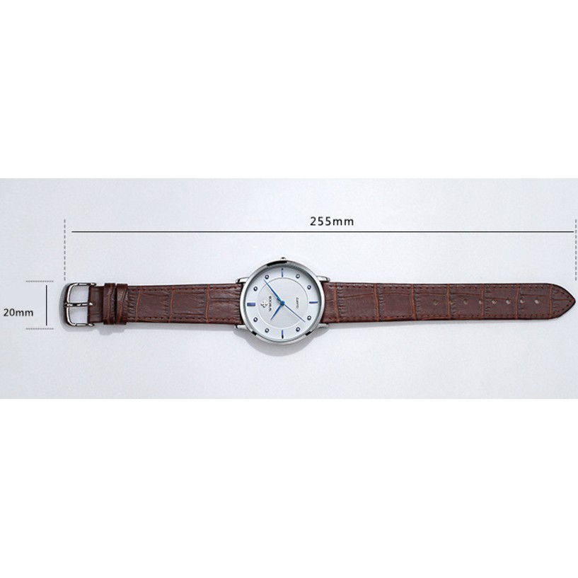 Đồng Hồ Nam WWOOR 8011 Chính Hãng Dây Da Cao Cấp