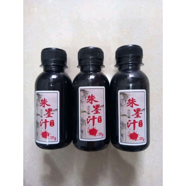 Mực tàu màu đen 120g