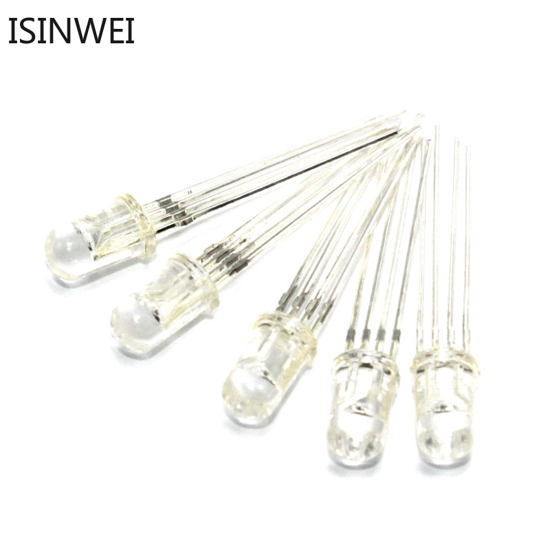 Set 10 đi ốt F5 5mm RGB LED 3 màu chất lượng cao