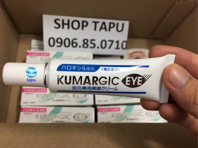 Kem xóa thâm quầng mắt Kumargic Eye Nhật Bản - hàng xịn nội địa