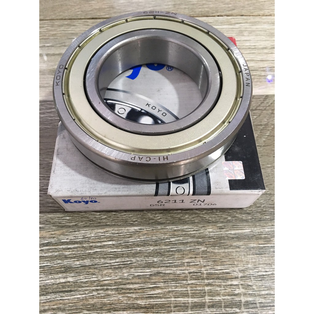 Sản phẩm gia đình làm: Bi 6211ZN 55/100/21 Kô yô tiêu chuẩn quốc tế