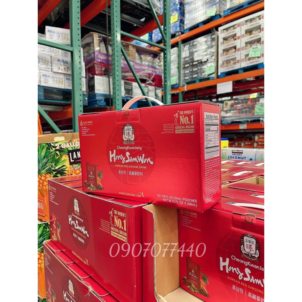 Nước hồng sâm date 6/2024 chính phủ hàn quốc Cheon Kwan Jang tăng cường sức khỏe giảm căng thẳng mệt mỏi - EDS Hàng Mỹ