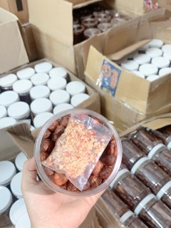 Me lào chấm muối ớt hũ 500gr