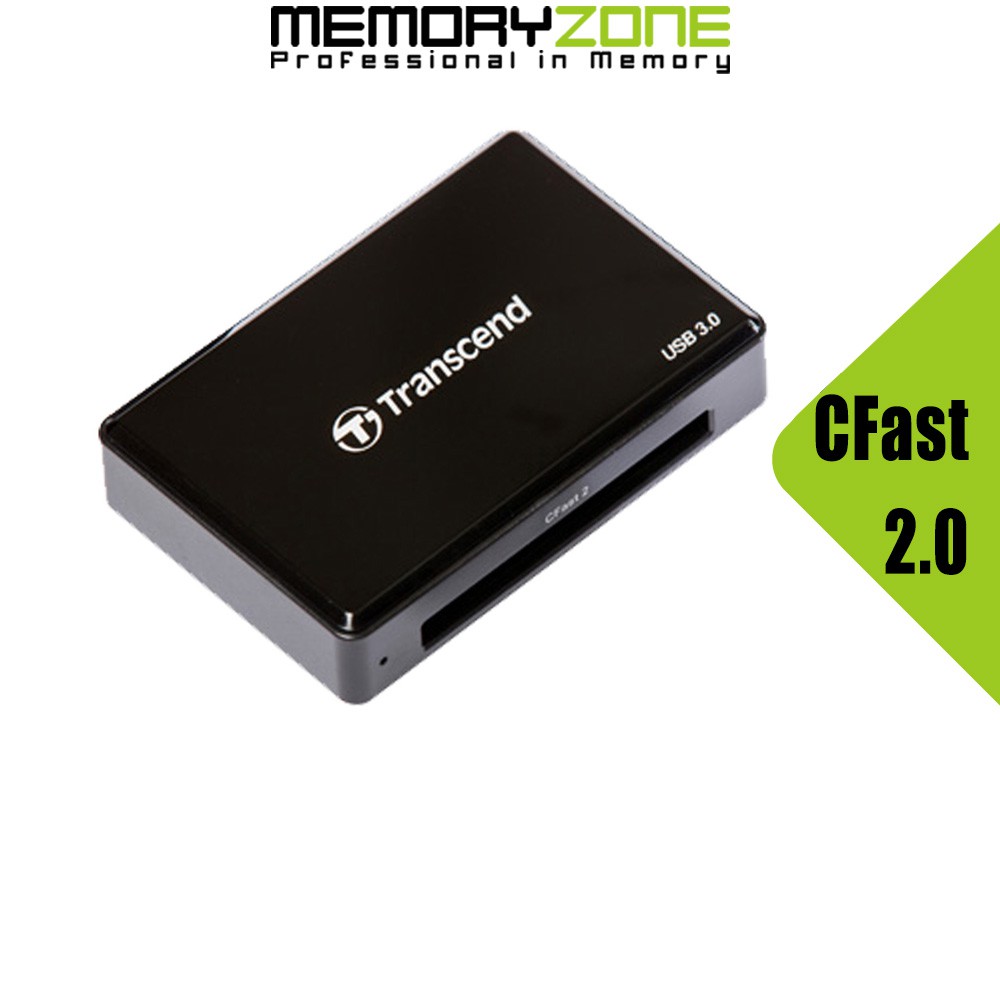 Đầu đọc thẻ nhớ CFast 2.0 Transcend TSRDF2 USB 3.0