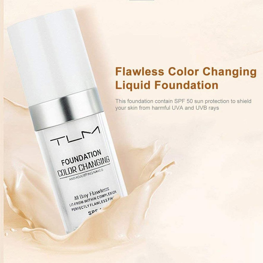 Kem nền dạng lỏng che khuyết điểm làm sáng da thay đổi màu sắc độc đáo
 | BigBuy360 - bigbuy360.vn