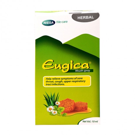 Xịt họng Eugica giảm viêm rát họng, ho lâu ngày