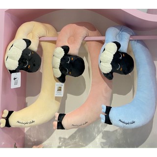 ( Made in korea) Gối cừu đa năng Good night baby Ellusben Hàn quốc- gối chữ C ngược