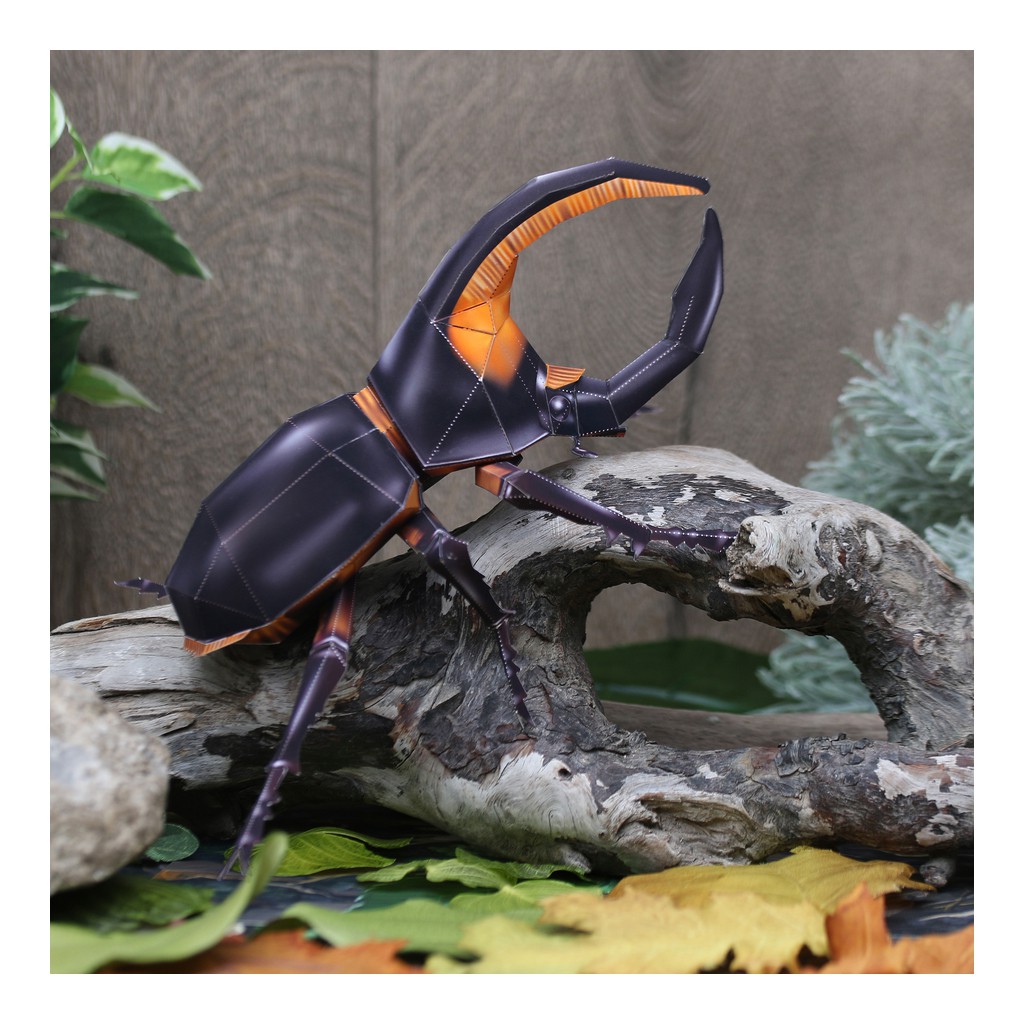 Mô hình giấy côn trùng Bọ hung Satanas Beetle