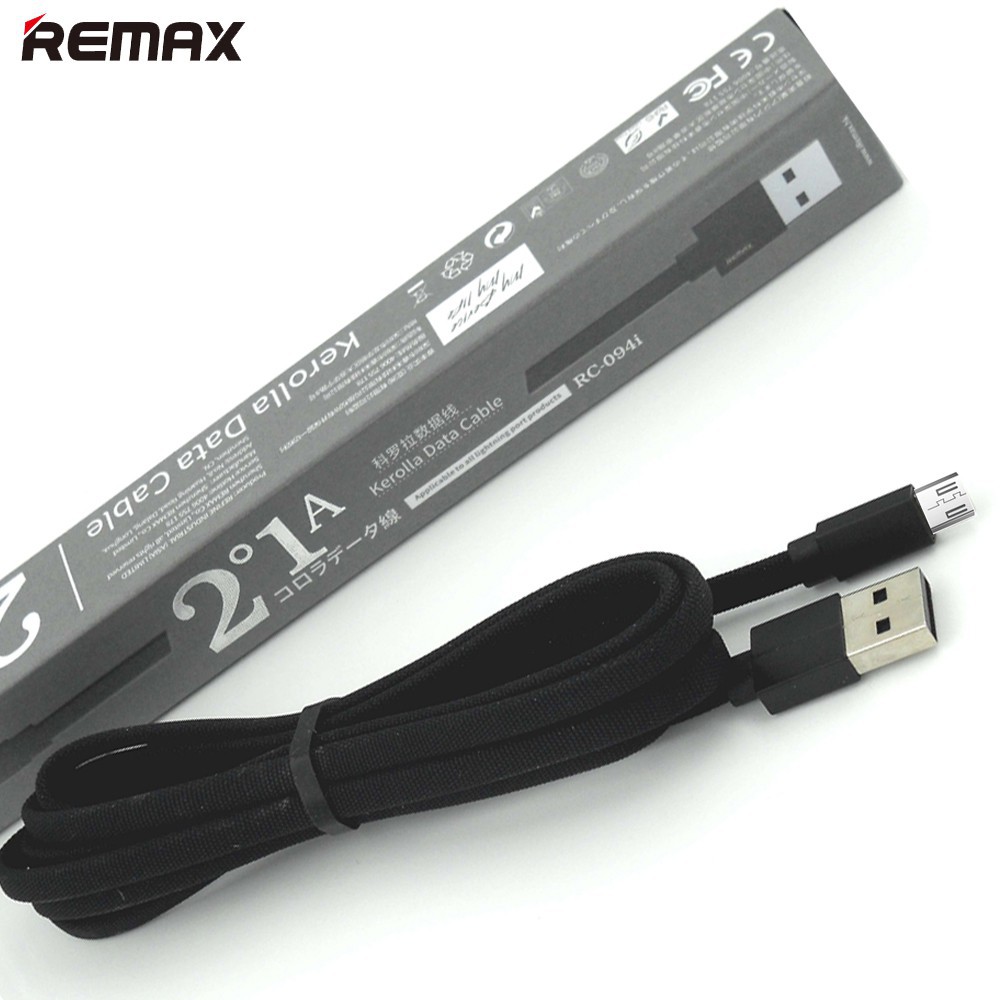 Cáp sạc Remax Kerolla Data RC-094m cổng MicroUSB (1m / 2m)