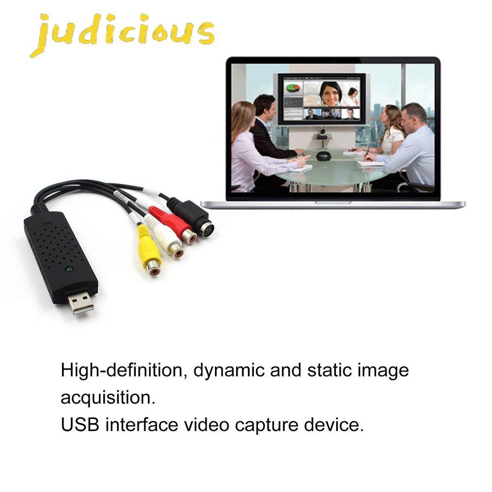 Bộ Chuyển Đổi Usb 2.0 Easy Cap Video Tv Dvd Vhs Dvr Hỗ Trợ Win8 Win10 | BigBuy360 - bigbuy360.vn