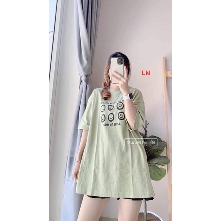 Áo phông sáu mặt cười LN11
