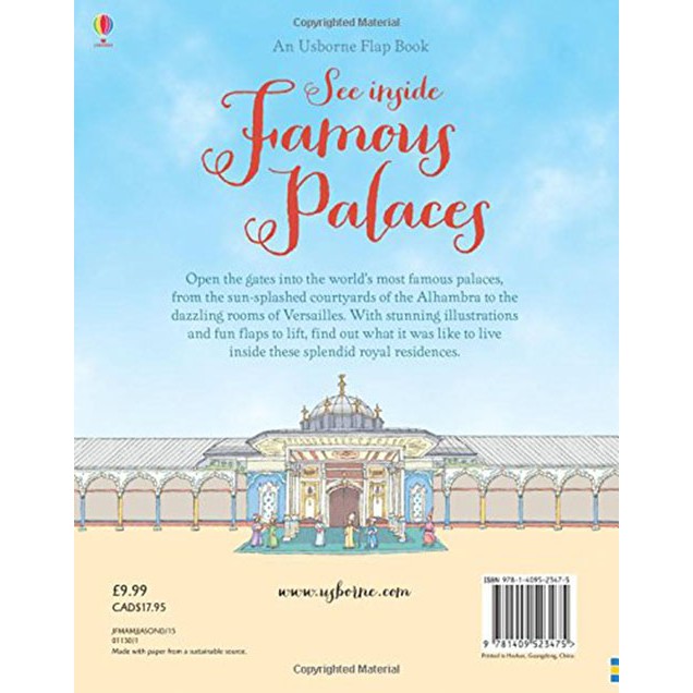 Sách See Inside Famous Palaces