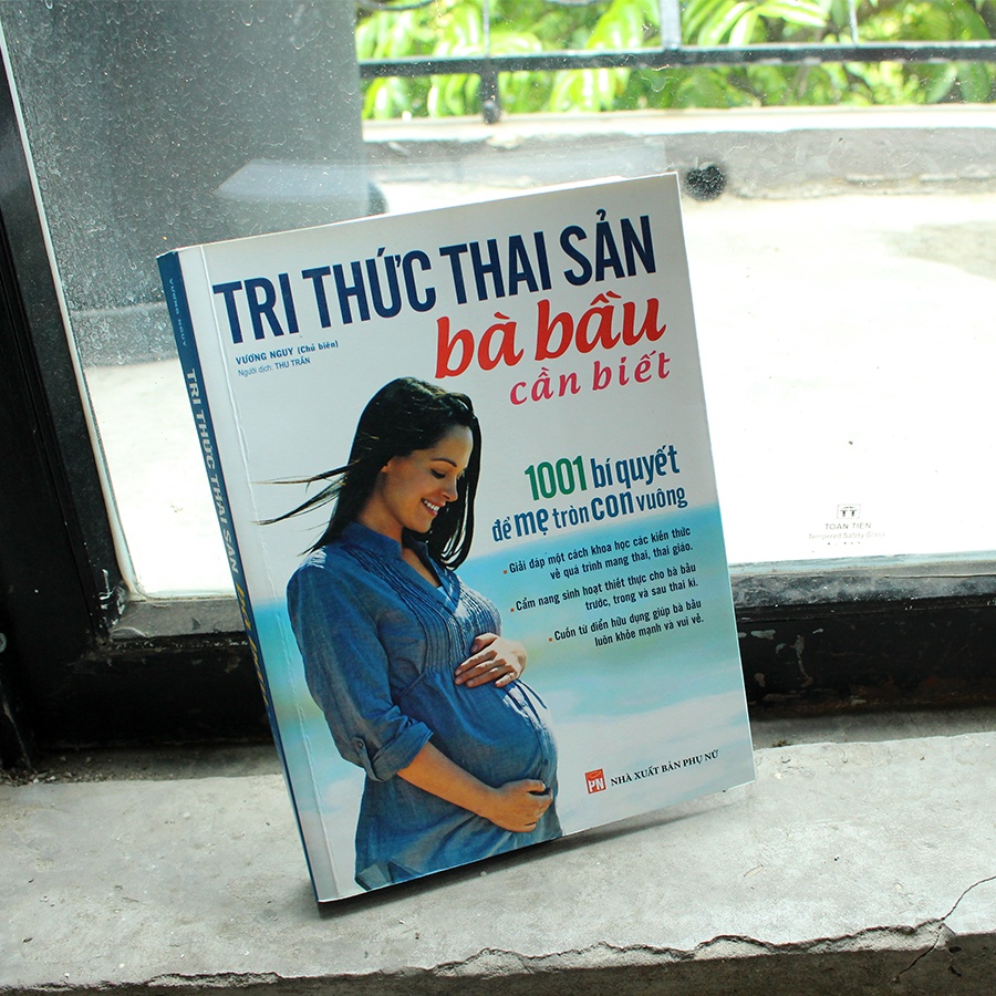 Sách - Bộ 3 cuốn Tri thức thai sản bà bầu cần biết - Hành trình thai giáo 280 ngày - Nhà có em bé