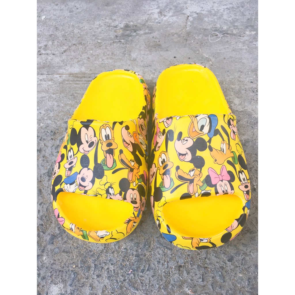 [ FREESHIP ] Dép bánh mì họa tiết dễ thương, dép quai ngang đủ size, HOT TREND