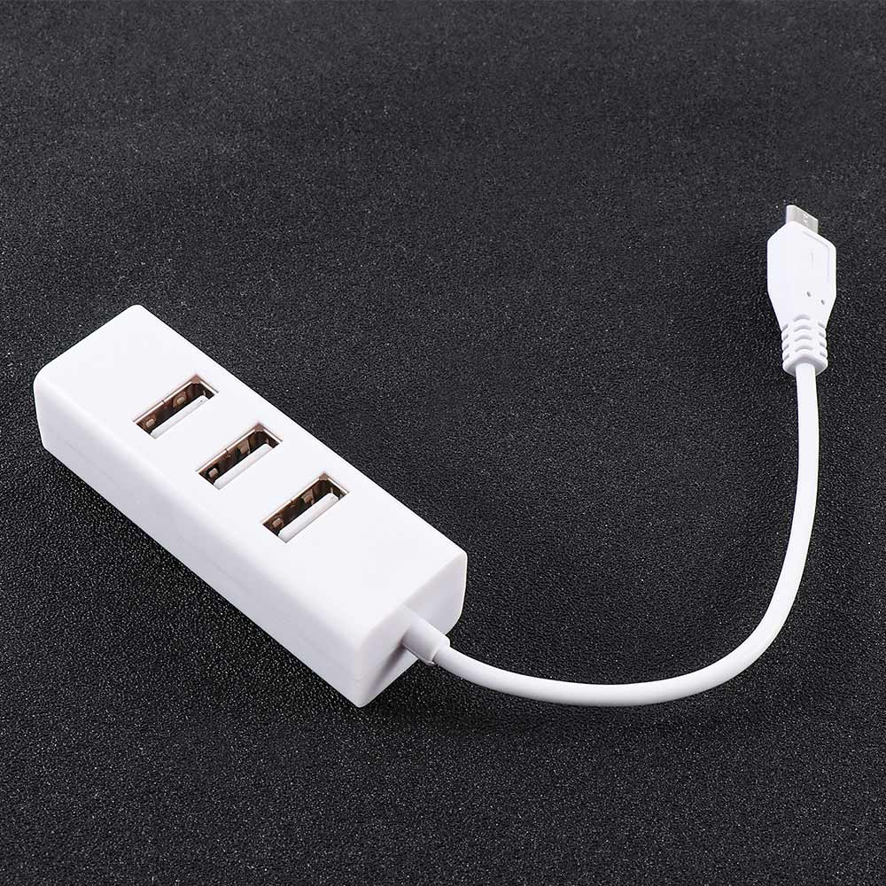 Đầu nối đa cổng chuyển đổi từ Micro USB USB 2.0 sang 4 cổng USB dùng để nối dài dây cáp