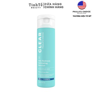 Tẩy tế bào chết trị mụn viêm, mụn ẩn Paula's Choice Clear Extra Strength Anti-Redness Exfoliating Solution 30ml