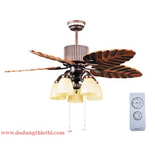 Quạt trần trang trí kiểu châu âu 48yof-3087c