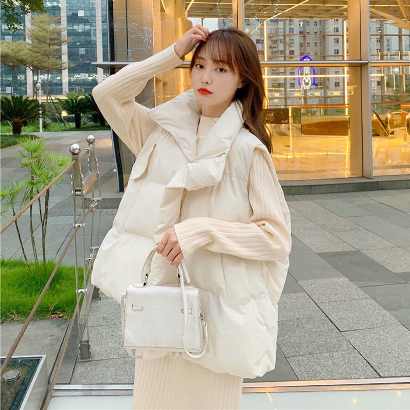 Áo Vest Đệm Cotton Không Tay Dễ Phối Đồ Cho Nữ