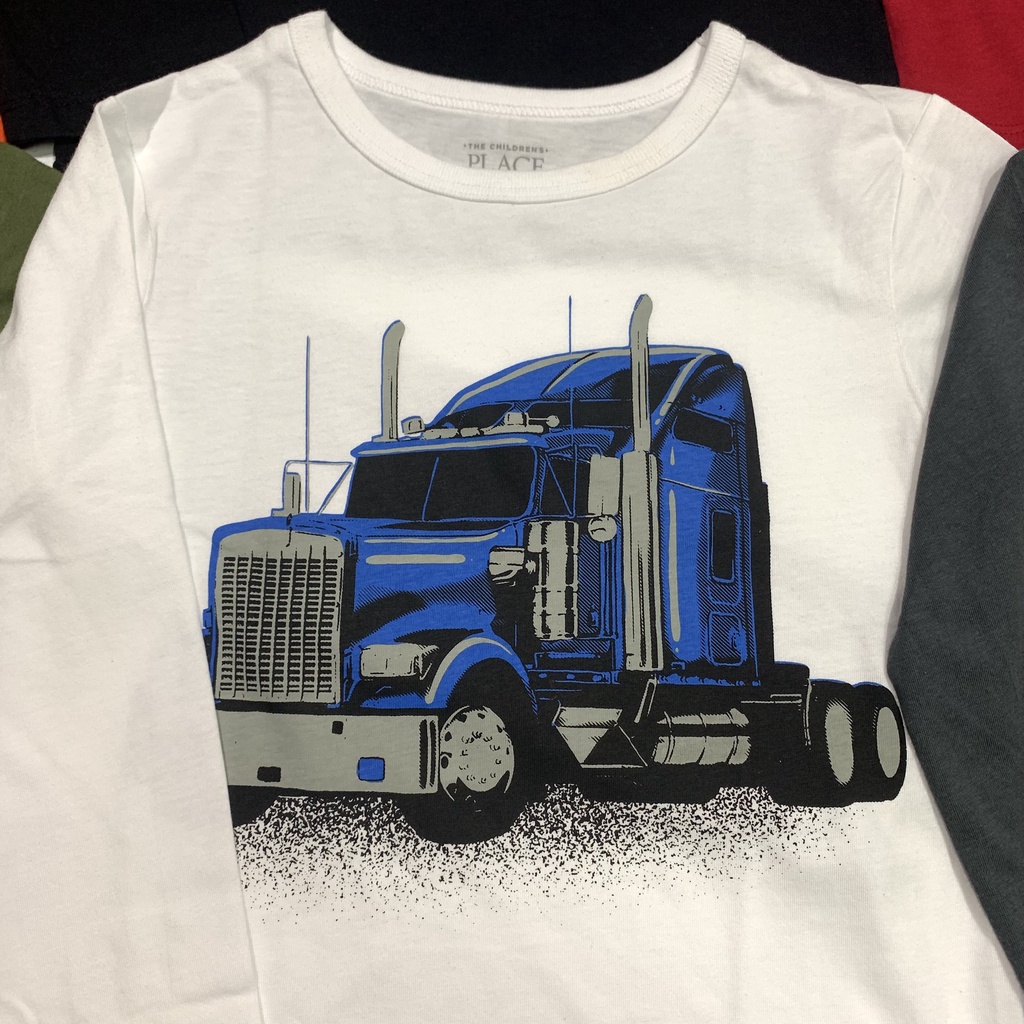 Áo thun thu đông cho bé, áo phông cotton dài tay cho trẻ từ 3-6 tuổi