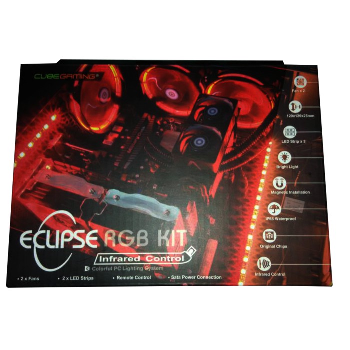 Cube Gaming Eclipse Rgb Kit Fan Computer | BigBuy360 - bigbuy360.vn