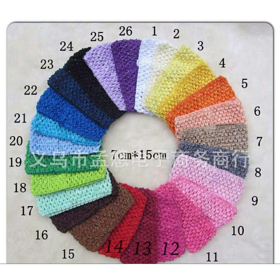 Thân thun váy tutu bản rộng 15cm