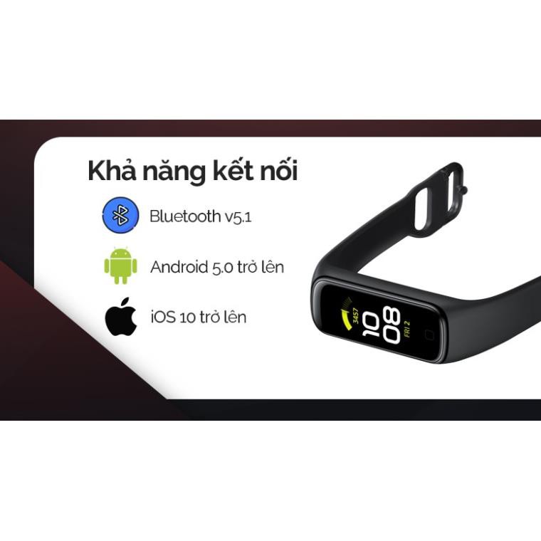 Vòng Đeo Tay Thông Minh, Đồng hồ thông minh Samsung Galaxy Fit 2 (R220) Chính hãng