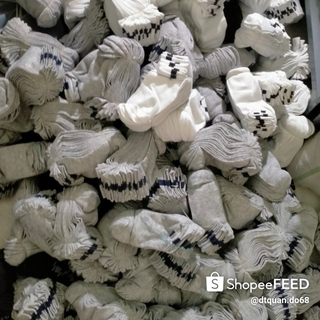 Combo 10 đôi tất vớ nam nữ cotton êm chân thoát mát- AQ STORE