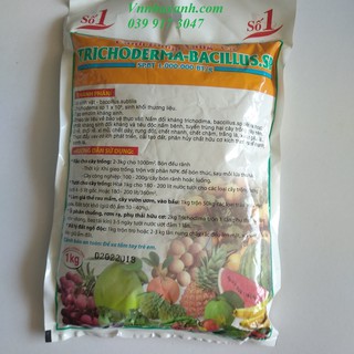 Chế phẩm hữu cơ tricoderma cánh buồm vàng 1kg