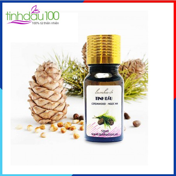 Tinh dầu gỗ Ngọc am Cedarwood essential oil Lam Hà giúp an thần, xua đuổi côn trùng, chống nấm mốc Tinh Dầu 100 Shop