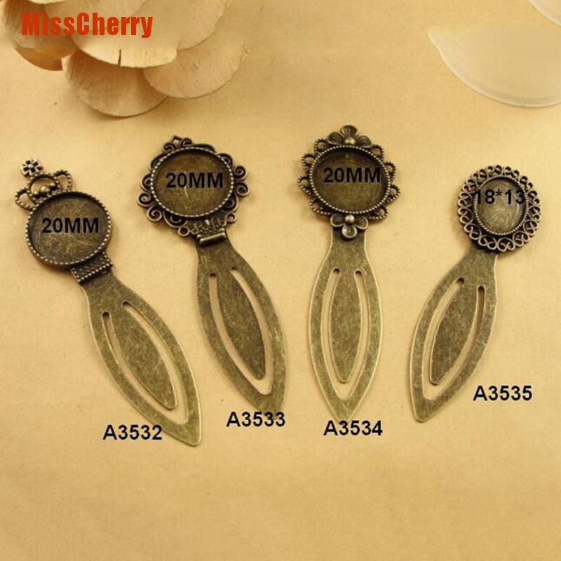 Kẹp Đánh Dấu Sách Bằng Đồng Hình Tròn 20mm