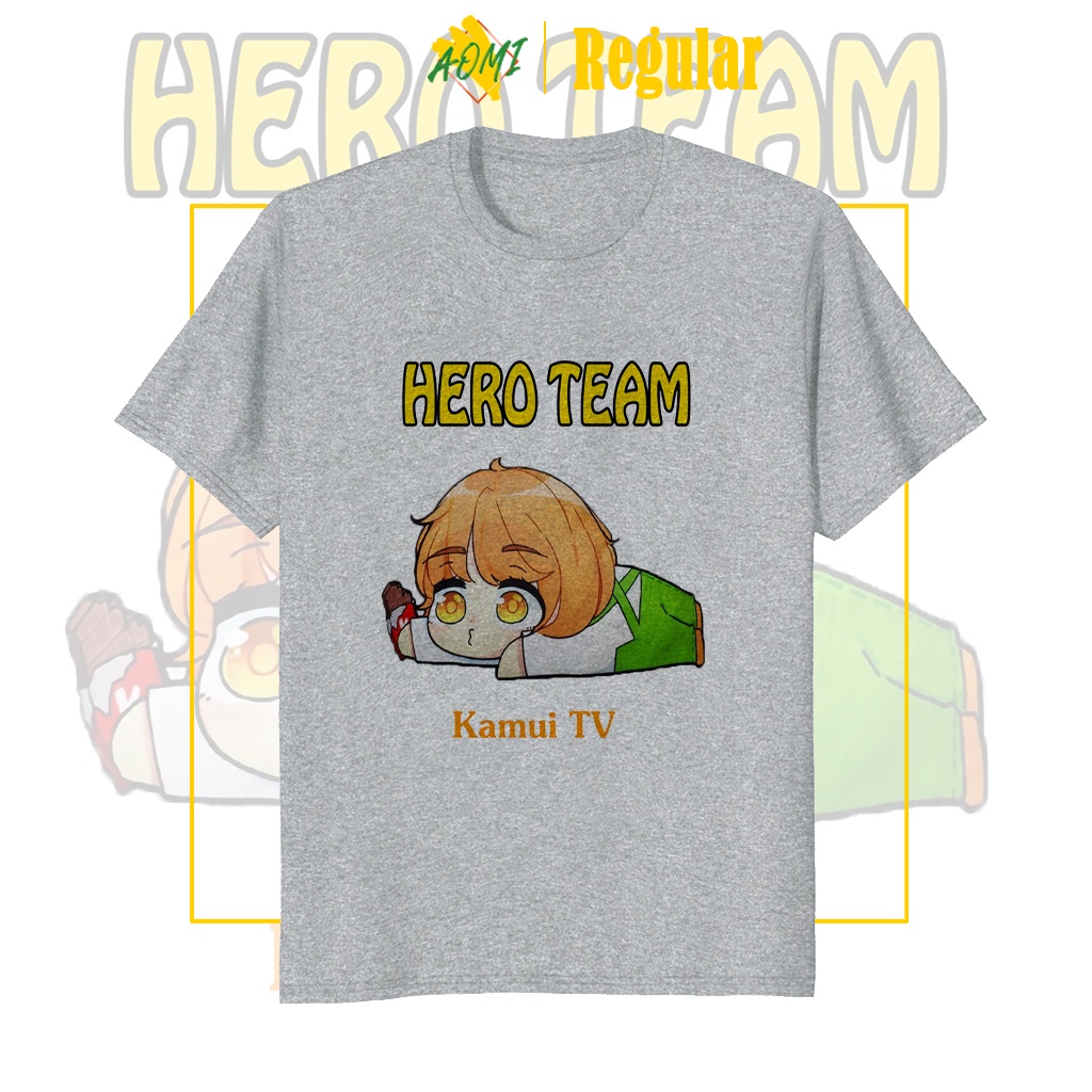 ÁO THUN UNISEX KAMUI TV HERO TEAM PHÔNG NAM NỮ GIA ĐÌNH CẶP ĐÔI CÓ SIZE TRẺ EM AOMIVN