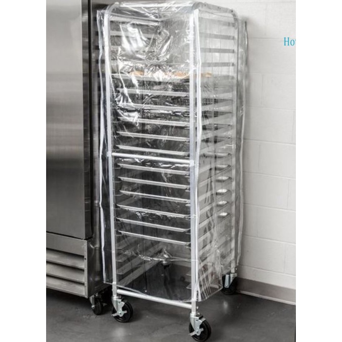 Xe đẩy khay inox thực phẩm G/N 1/1