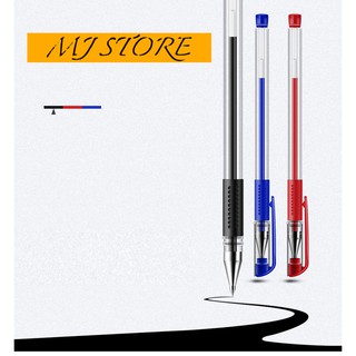 Bút nước xanh/đỏ/đen - Gel pen - mjsstore