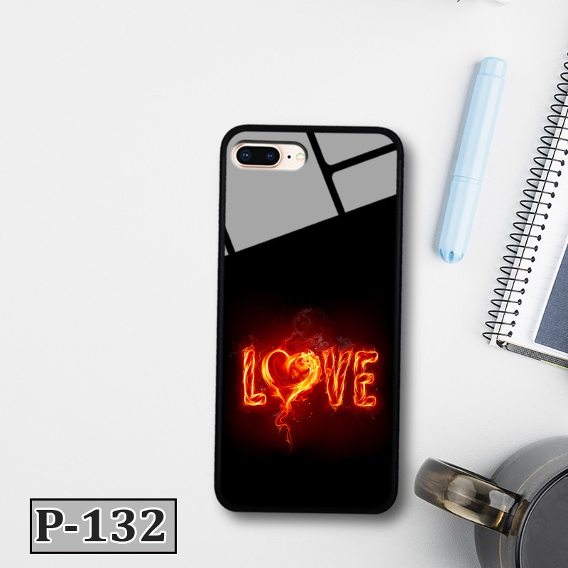 Ốp iPhone 7 Plus/ 8 Plus - lưng kính in hình 3D