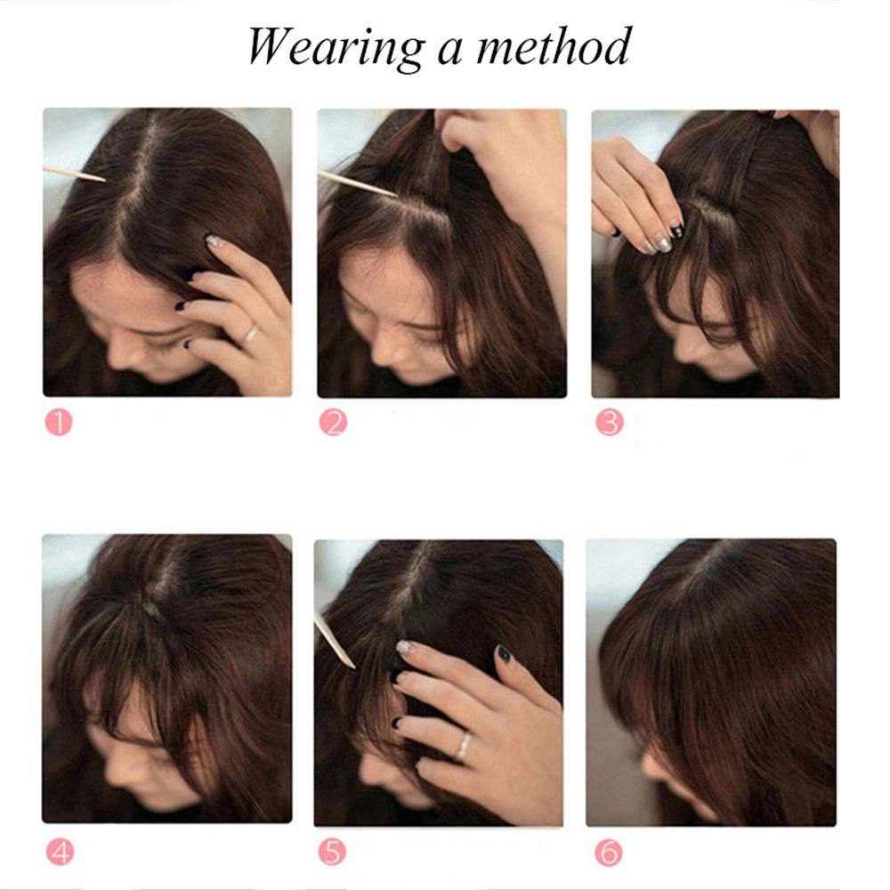 Tóc giả nhuộm màu Ombre