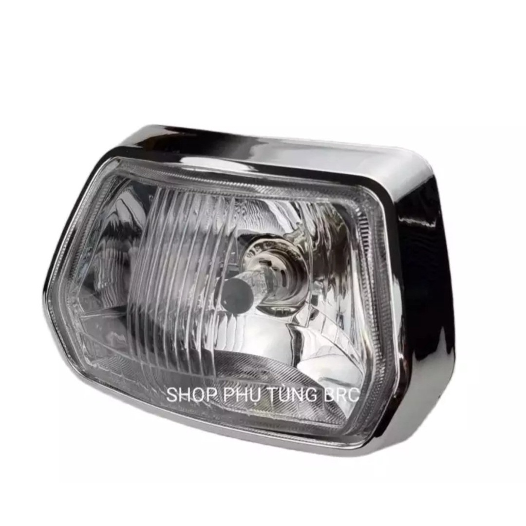 Bộ đầu đèn xe Super Dream đầu lồi.