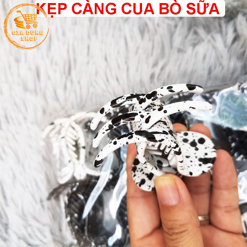 Kẹp Càng Cua Bò Sữa Phong Cách Hàn Quốc Nhiều Loại Rất Dễ Thương Cho Nữ