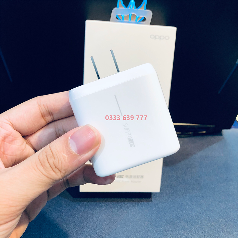 Sạc Nhanh Super VOOC 2.0 65W Cho Oppo Reno5 - Hàng Fullbox - Chính Hãng