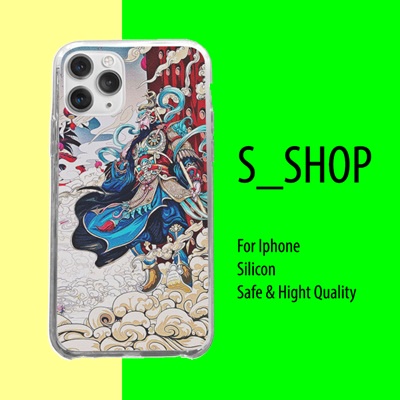Ốp lưng IP Quan Công uy quyền silicon dẻo, chống sốc cho Iphone 5 6 7 8 SE Plus X Xmas 11 12 Pro Mini SUP072100261
