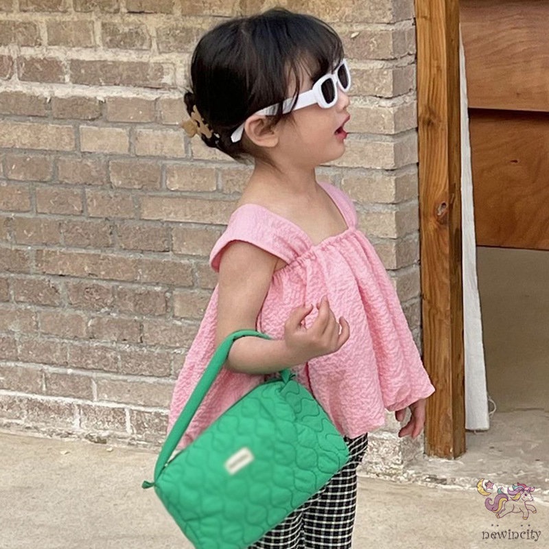 Áo Sơ Mi Hai Dây Thời Trang Mùa Hè Hàn Quốc Cho Bé Gái