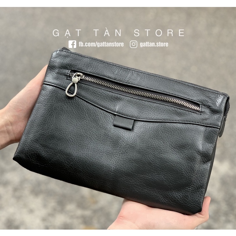 [BẢO HÀNH TRỌN ĐỜI] Clutch Da Bò Cầm Tay Cao Cấp Hàng Đẹp Gạt Tàn Store / Cam Kết Da Bò Thật 100% - CL41