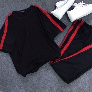 ( CÓ SẴN) SET ĐỒ SIZE XL. Áo UNISEX. Quần UNISEX. Quần line. Quần sọc. Áo thun