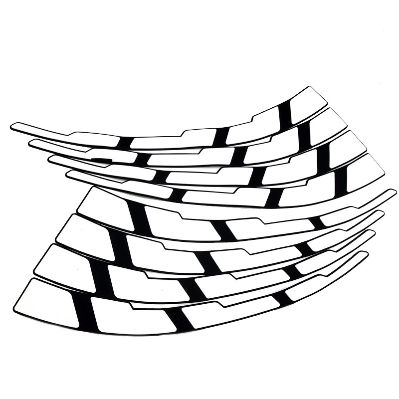 1 Bộ Miếng Dán Trang Trí Bánh Xe Hơi / Mô Tô Thái Lan 1 Bánh Xe (3 Kiểu Để Chọn Lựa)