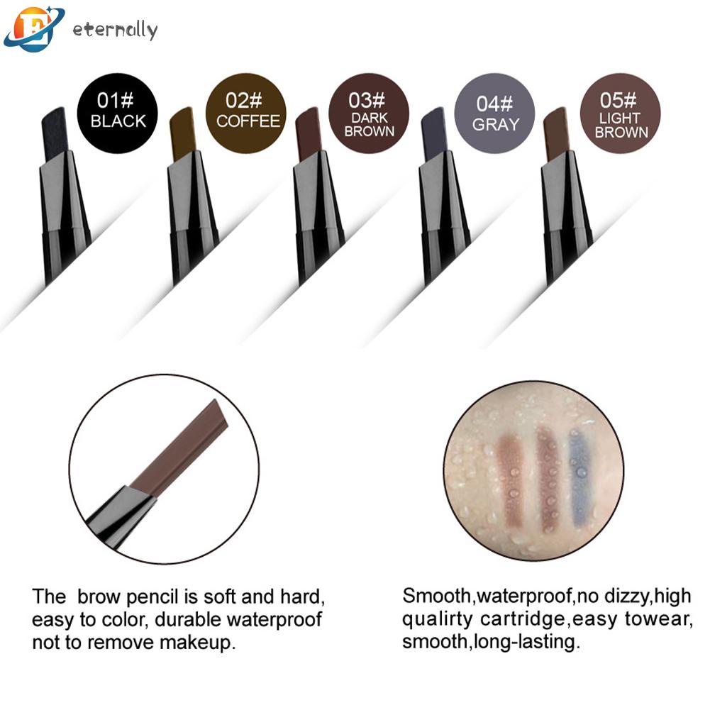 Bút kẻ lông mày hai đầu chống thấm nước lâu trôi
 | BigBuy360 - bigbuy360.vn