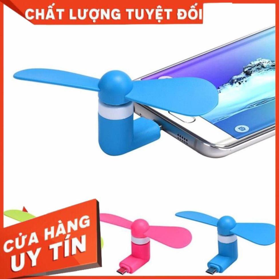 Quạt 2 cánh, Quạt mini usb cắm điện thoại nhỏ gọn tiện lợi, giải nhiệt mùa hè, siêu giảm giá vào hè